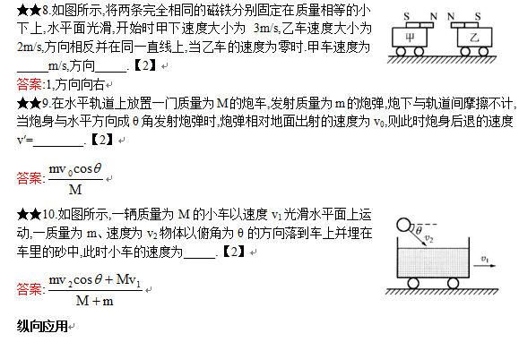 人教版高中物理题库，按知识分单元按难易程度分层次详解6