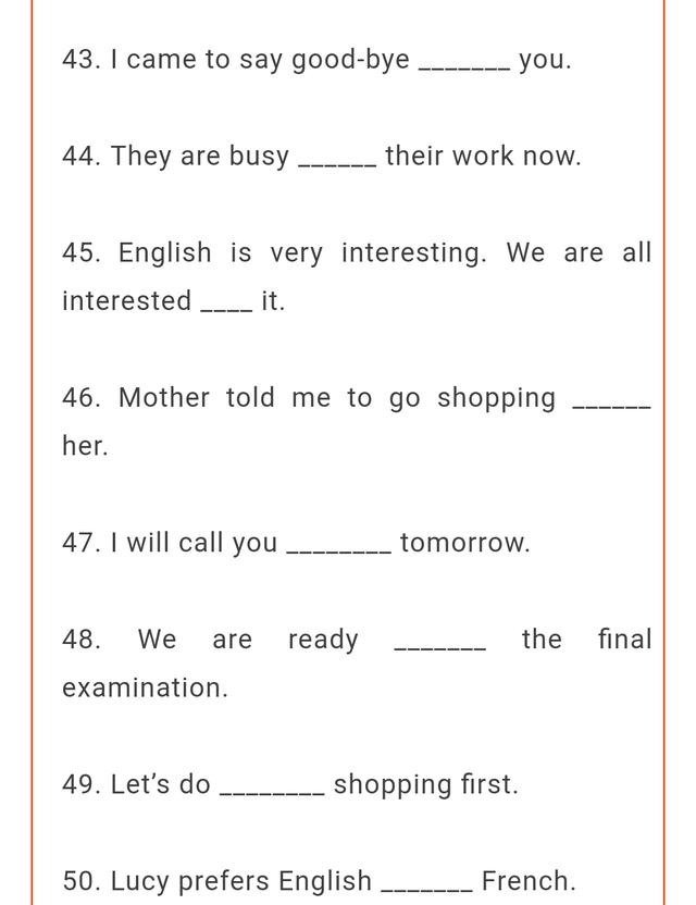 知识点丨练会这120道填空题，掌握初中英语所有重点句型