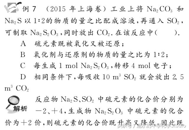 2019年高考化学复习专题01—氧化还原反应高频考点例题讲析