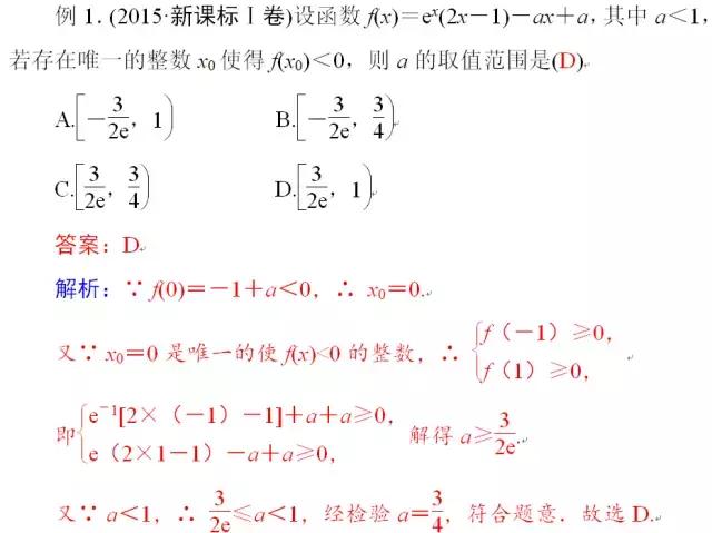 高中数学：导数知识知多少？