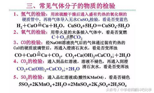 史上最全高中化学方程式总结，掌握这些高中化学方程式就都会了！