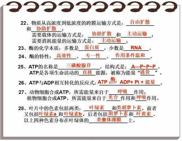 清华附中老师：最全高中生物高频考点大集合，“嚼碎”就能满分！