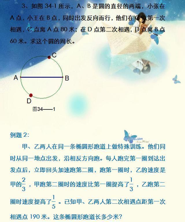 小学数学“行程问题”专题精讲，例题+解析！罕见好资料，为孩子收藏