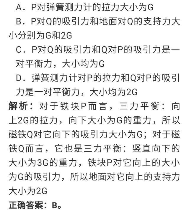 初中物理平衡力的知识点梳理及例题解析，假期好好复习一下吧