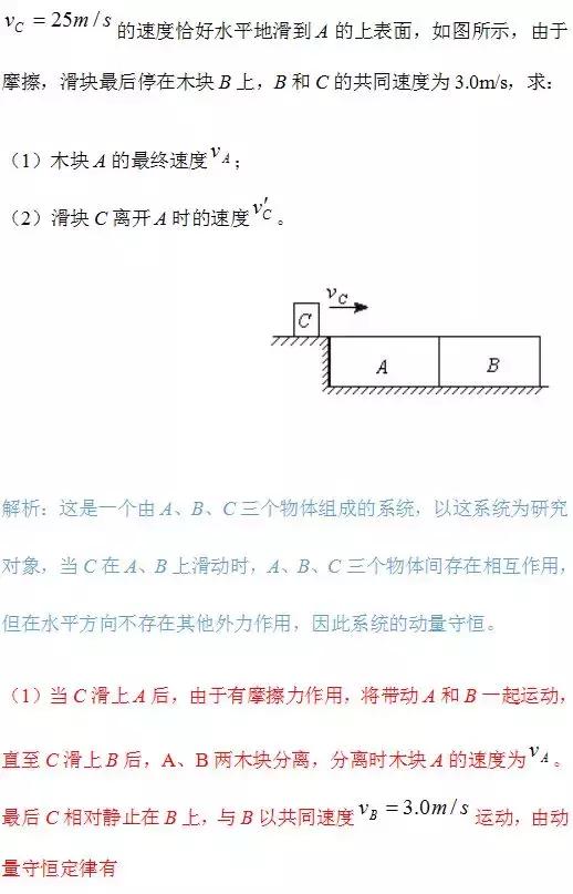9道经典练习题，带你轻松搞定高中物理动量问题！