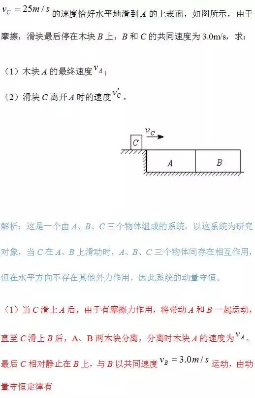 9道经典练习题，带你轻松搞定高中物理动量问题！