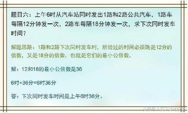 图文整理：小学数学必考的7大题型，建议收藏学习！