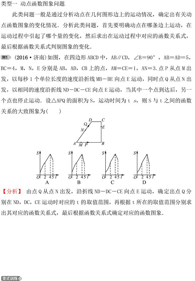 中考数学常考函数压轴题整理，中考数学要得高分这些类型要掌握！