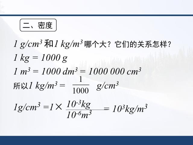 「初二物理」人教版，第六章《质量与密度》知识点详解，全套课件