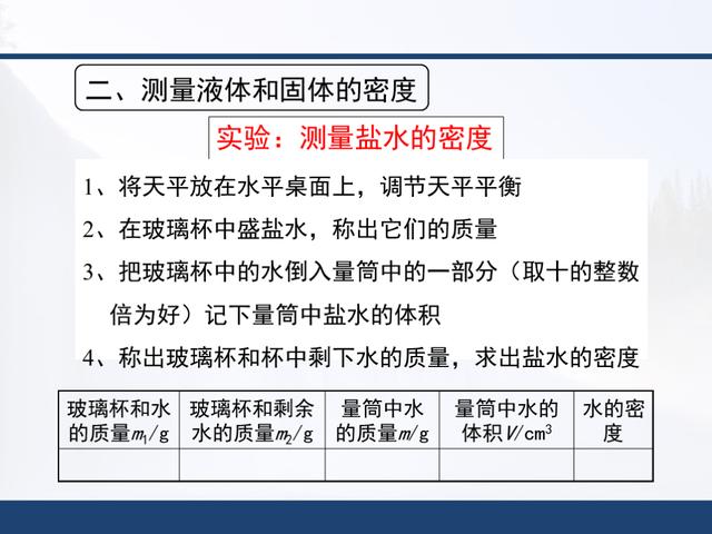 「初二物理」人教版，第六章《质量与密度》知识点详解，全套课件