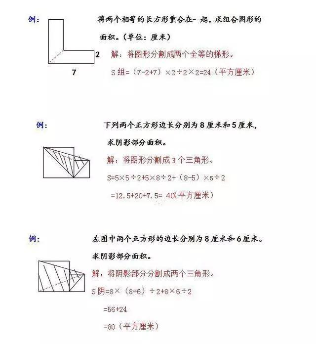 初中几何图形十大解法，分分钟破解几何难题！