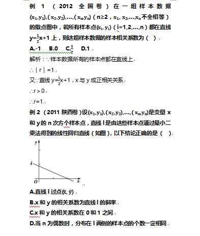 高考数学中涉及回归分析及独立性检验的知识，你还记得吗？