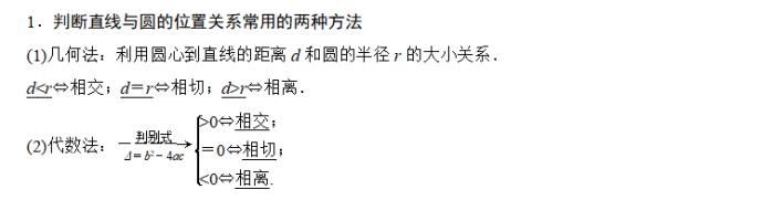 冲刺2019高考数学：直线与圆、圆与圆之间的关系，涵盖最新题型