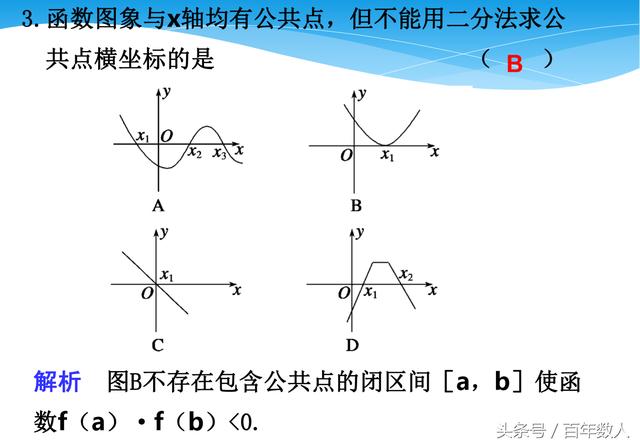 必修一函数与方程：零点问题基础题自测1-5题附答案（高一必备）