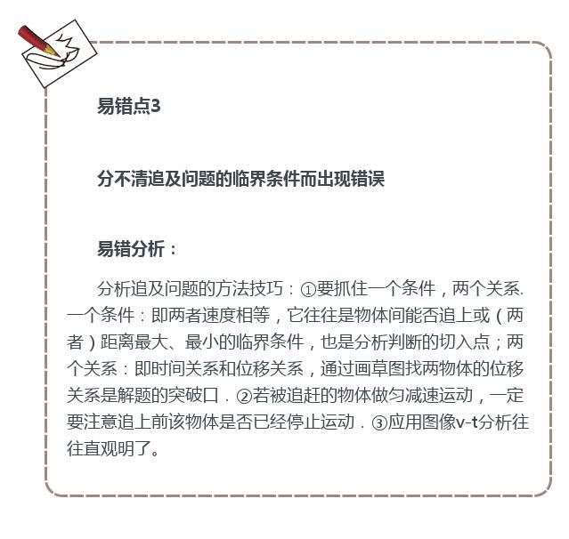 学霸分享：高中物理必考易错点大汇总，你离满分居然就差这一点！
