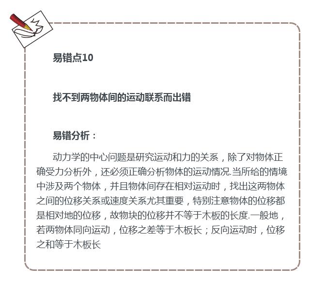 学霸分享：高中物理必考易错点大汇总，你离满分居然就差这一点！