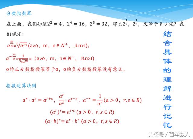 必修一基本初等函数：指数函数与指数幂的运算知识点讲解