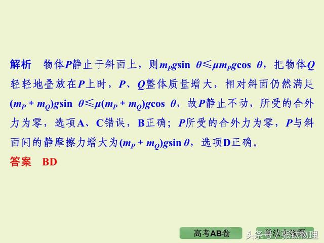 高三物理总复习ppt, 专题二《相互作用》，转发+留言，送整套资料