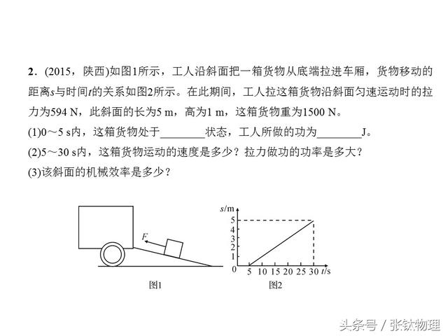 初中物理，专题复习PPT《功、功率》，喜欢+转发，想要+私信