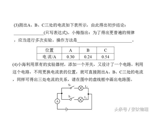 初中物理，专题复习PPT《电流、电路》，喜欢+转发，想要+私信