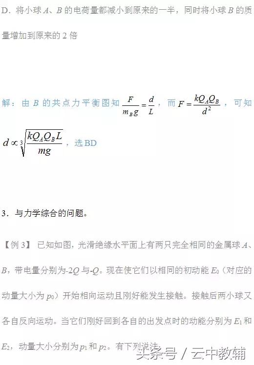 一轮复习｜静电场知识点难点与重点题型梳理，准高三生看过来！