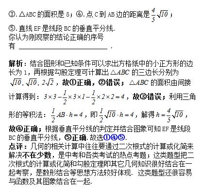 试题丨初中数学“二次根式”必考的十类题，趁假期赶紧掌握！