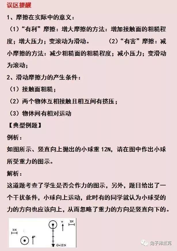 初中物理丨所有公式、知识点总结，尖子生寒假都在看！