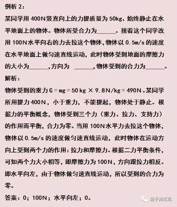 初中物理丨所有公式、知识点总结，尖子生寒假都在看！