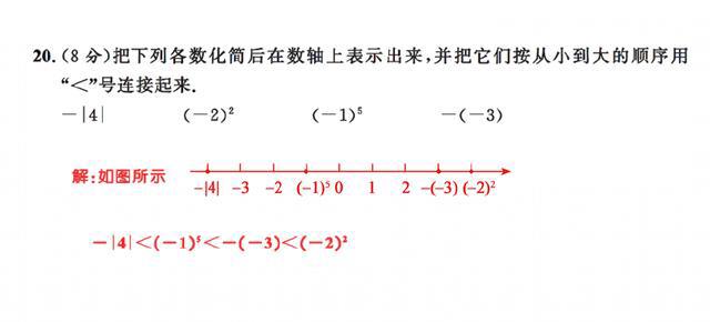 七年级上册数学（有理数）章节的知识点练习，需要的快收藏！