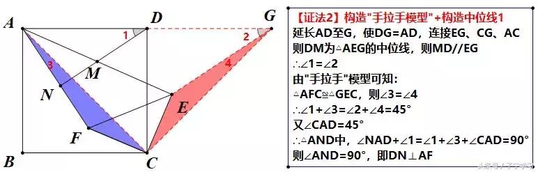 「初中数学」几何图形中点遇到手拉手