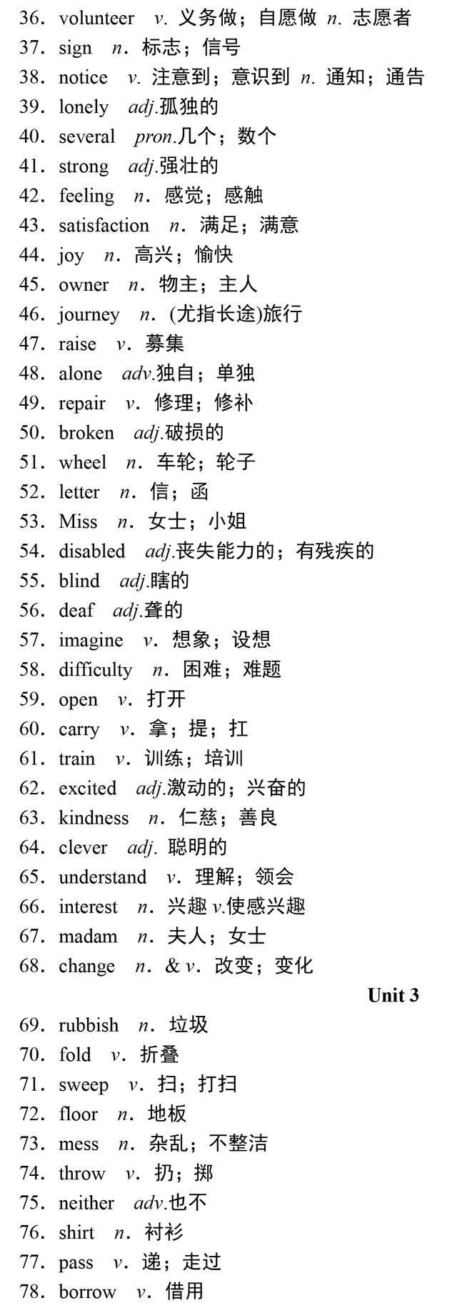 中考英语重点单词、短语、句型汇总，收藏了，暑假背起来！
