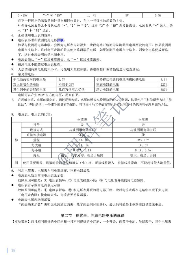 中考物理通读本，理科笔记精编复习资料，献给所有初三的小伙伴