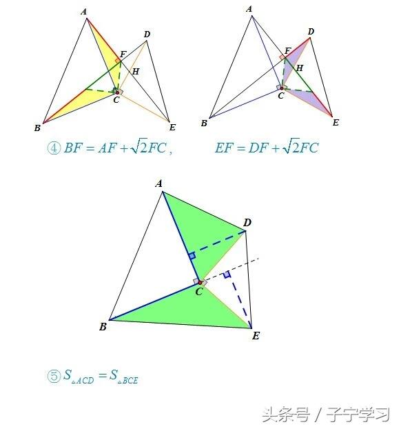 「初中数学」“手拉手”模型