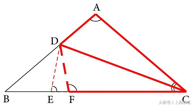 基本图形分析法：如何运用轴对称型图形得到求证对应线段