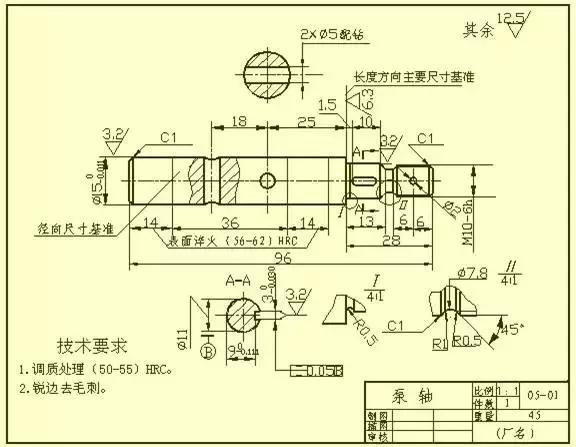 机械设计中的尺寸标注，看懂复杂机械图纸！