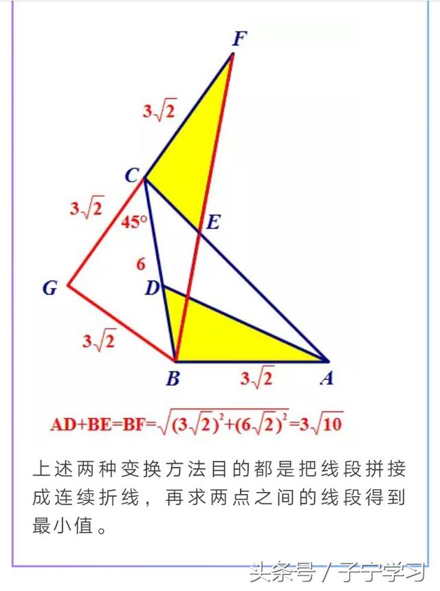 「初中数学」等值变换求最值