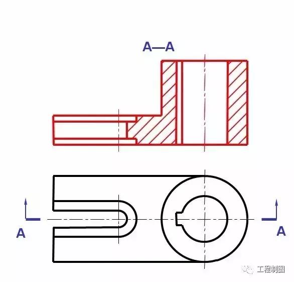 工程制图-剖视图的画法