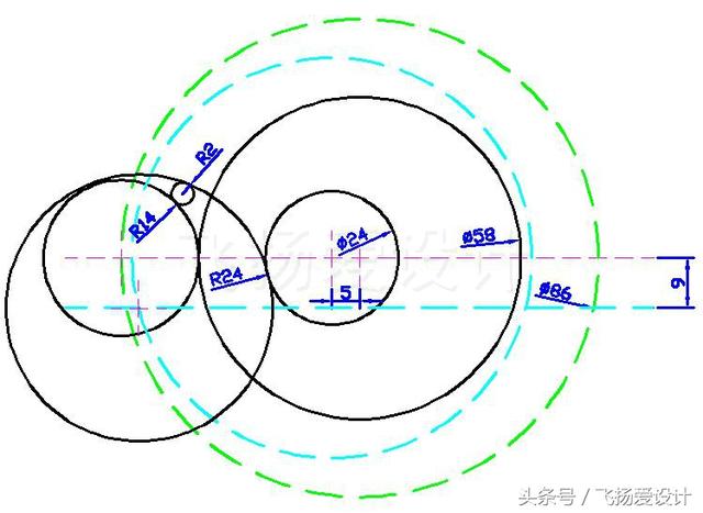 CAD最经典的练习图-钩子的画法，附上详细教程