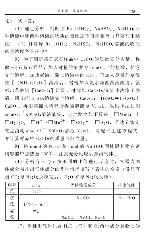 高中化学解题技巧终极测试题（含答案）——学会做题，必得高分！