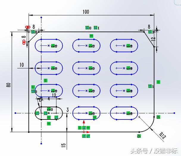 Solidworks线性阵列命令的介绍及应用，通过动手操作让你快速掌握