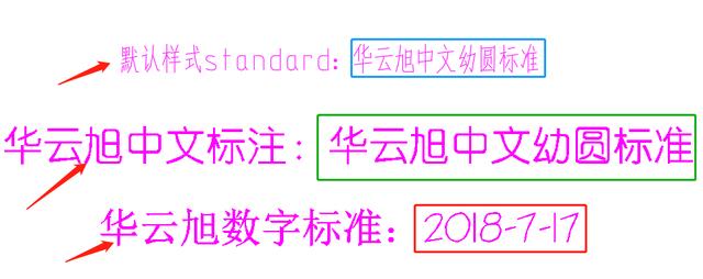 CAD图纸中文字样式详细设置步骤