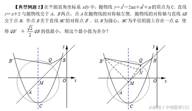 中考数学压轴题进阶训练8解决线段“PA+k×PB”型问题