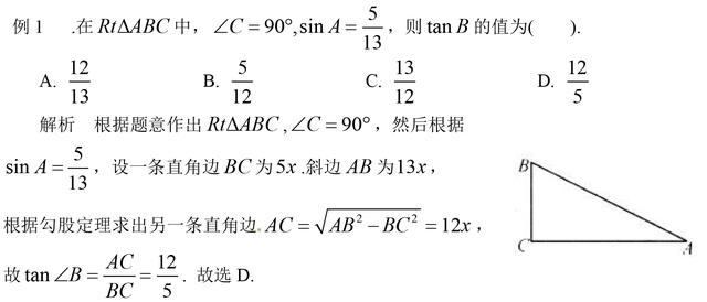 中考数学锐角三角函数考点总结，典型例题讲解！