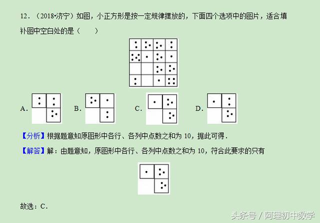 2018中考数学试题考点3：代数式A（附详细解答）