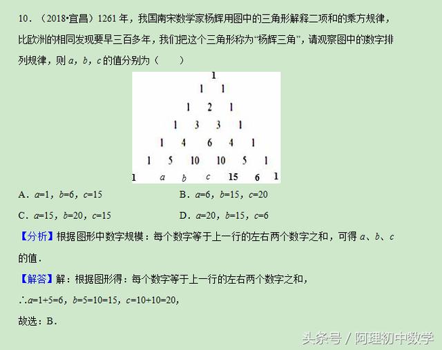 2018中考数学试题考点3：代数式A（附详细解答）