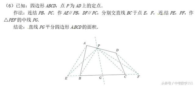 中考数学压轴题进阶训练5辅助线等分图形面积