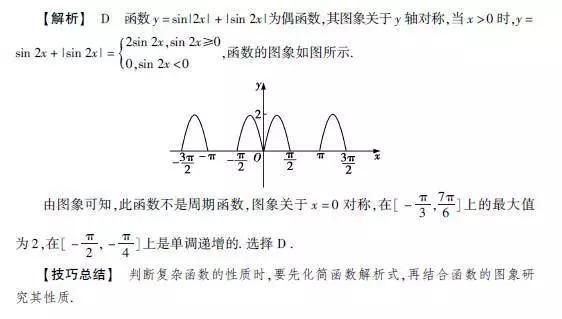 高中数学三角函数考点解析+命题题型最全汇总，超详细！