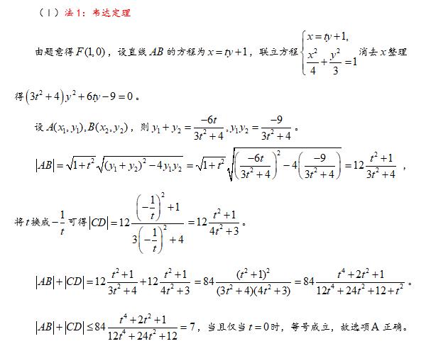 第79集 椭圆中的最值问题