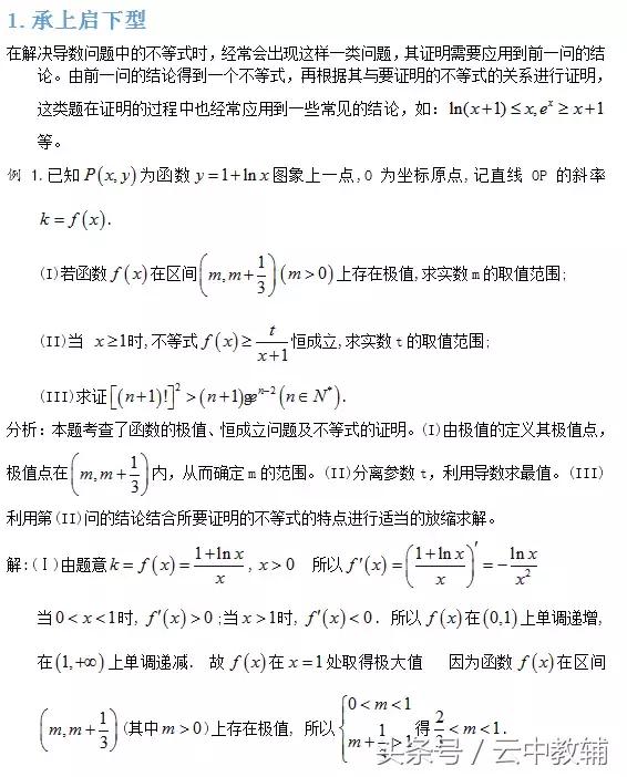 实用｜导数中不等式问题的4个解题策略，你掌握了吗？