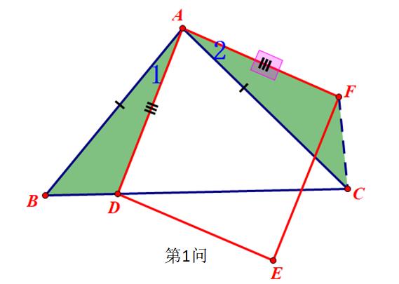 八：等腰三角形+正方形，手拉手旋转模型的延伸变化（7）